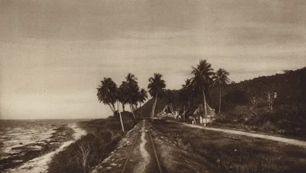 Mexico: Campeche, Street through Lerma