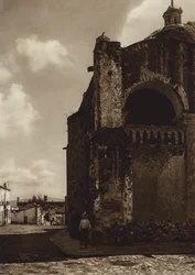 Mexico: Cuernavaca, Partial view of the Cathedral