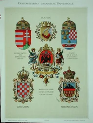 Coats of arms from the Austro-Hungarian Empire, from 