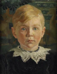 Youth portrait of Joseph Luns