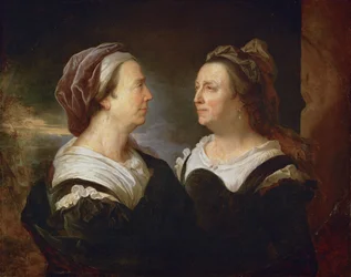 Mme. Rigaud, in two different attitudes