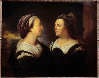 Portrait of Mrs. Rigaud Mother in Two Different Attitudes (Double Portrait)