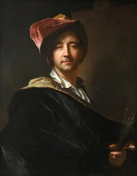 Self Portrait in a Turban, 1698