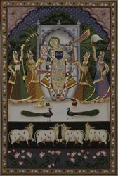Shreenathji With Gopis