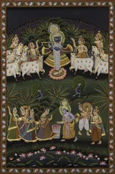 Vibrant Krishna Celebration