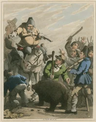 Illustration from Hudibras by Samuel Butler