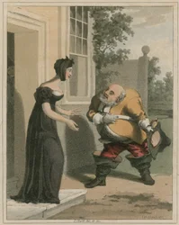 Illustration from Hudibras by Samuel Butler