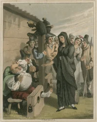 Illustration from Hudibras by Samuel Butler