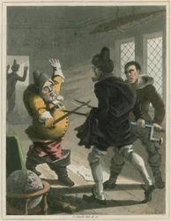 Illustration from Hudibras by Samuel Butler