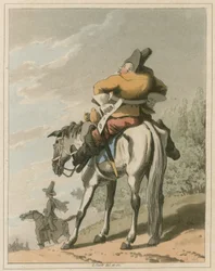 Illustration from Hudibras by Samuel Butler