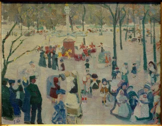 Playground in the Jardin du Luxembourg
