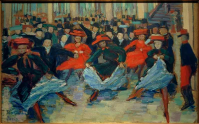 Dance Picture VIII (Can-Can Dancers at Bullier)