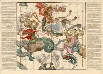 Vernal Equinox, Plate 2 from Globi coelestis in tabulas planas redacti descriptio