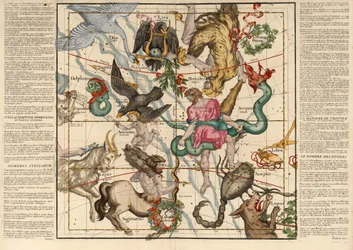 Winter Solstice, Plate 5 from Globi coelestis in tabulas planas redacti descriptio
