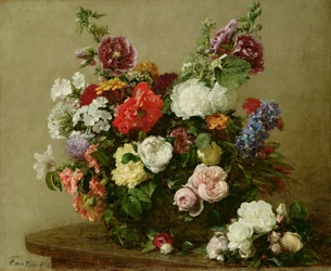 French Roses and Peonies