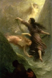 Rheingold, first scene, 1888