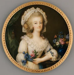 A Fine and Important Miniature of Queen Marie-Antoinette, c.1780-85