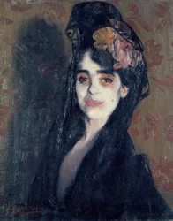 The Powdered Woman