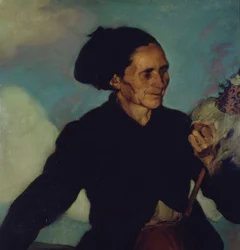 Woman Spinning