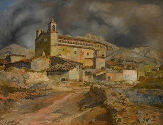 The Church at Maluenda, c. 1924