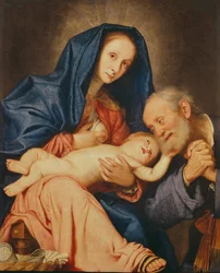 The Holy Family with a Basket