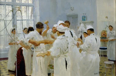 The Surgeon Pavlov in an Operating Room