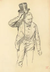 Man Tipping his Hat