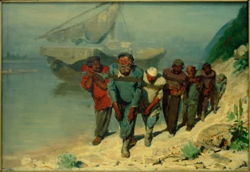 Study for The Volga Boatmen