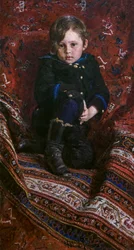 Yuri Répine as a Child