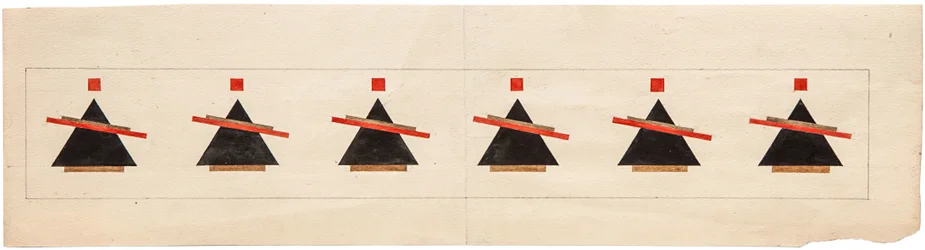 Sketch for a Suprematist Composition