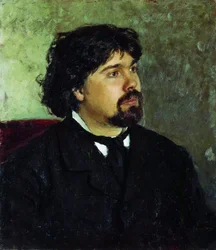 Portrait of the Artist Vasily Surikov