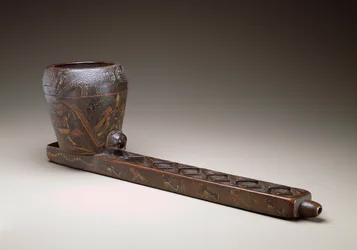 Ceremonial Pouring Vessel, Peru, 1675-1725