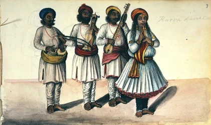 A dancing girl