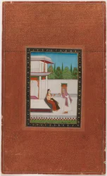 A lady and her elderly servant