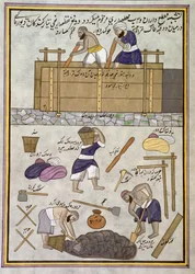A builder of mud walls