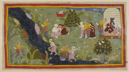Dasaratha tells the queens about the incident in his youth when he accidentally killed a sage