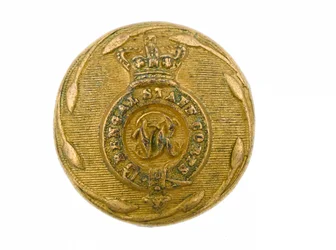 Button, Bengal Staff Corps, 1876-1891