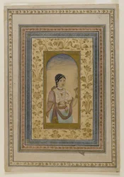 Courtesan in a Window, 18th Century