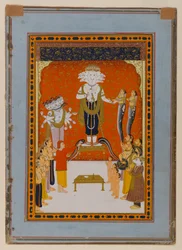 Devotions to Nagadevata, Rajasthan, c.1790