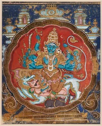 Durga Killing the Buffalo Demon