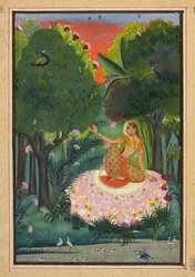 Kamod Ragini, Folio from a 