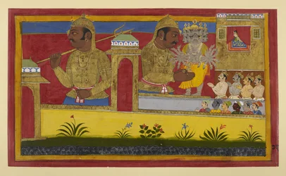 Mahodara plots to deceive Sita; Kumbhakarna bids farewell