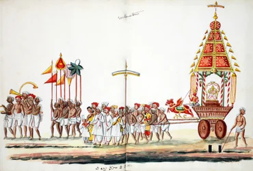 Procession with Gods