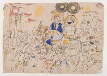 Raja Ram Singh II of Kotah and Ramkishan Singh of Udaipur