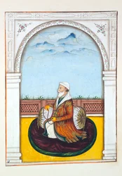 Rajah Dina Nath-Bahadur, from The Kingdom of the Punjab, its Rulers and Chiefs, volume I