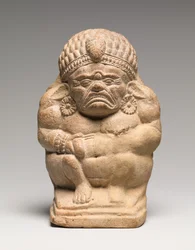 Rattle in the Form of a Crouching Grotesque Yaksha