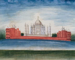 The Taj Mahal at Agra