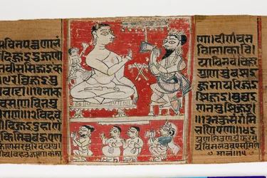 Vimalaprava converses with Raji and Lakshmi, c.1300