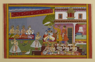 Vishnu Declines to Fight Ravana Due to His Boon, but Encourages the Gods to Battle Him