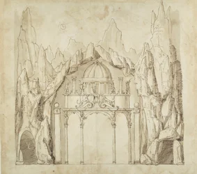 Palace in a cavern, c.1611